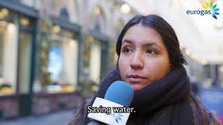 Eurogas Vox Pop : What Do You Do to Help the Environment?