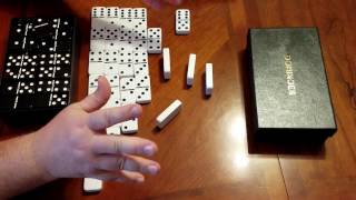 DOMINOES THE BEST DOMINO SET I HAVE FOUND TO PLAY WITH (domino set review)