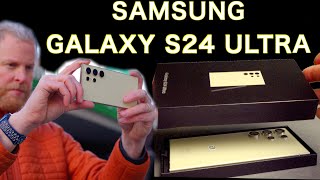Samsung Galaxy S24 Ultra, Unboxing and First Impressions, w/ video / photo footage