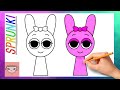 How To Draw Pinki from Incredibox Sprunki | Easy Drawing Tutorial