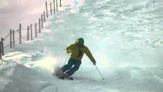 2013-01-06  大山スキー場　Kデモ　小回り