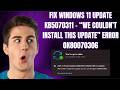 Fix Windows 11 Update KB5070311 – “We Couldn’t Install This Update” Error 0x80070306 (100% Working!)