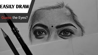 EYE PENCIL DRAWING easy // Realistic eye Drawing tutorial by Pawan Nath Arts
