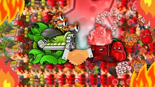 Plants Vs Zombies Fusion 2.2 - Odyssey Purgatory w/ Gatling Pea Turret \u0026 Inferno Squorch