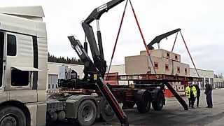 HAMMAR 140 B Mounted on a 2 axle container chassis