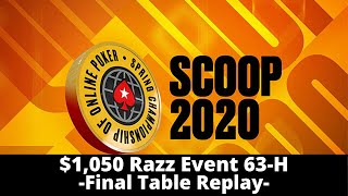 SCOOP 2020 | $1,050 Razz Event 63-H: Final Table Replay