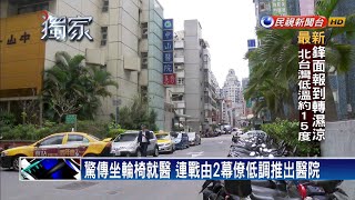 連戰坐輪椅就醫 郭素春:游泳肌肉拉傷－民視新聞