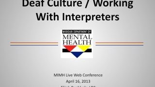 Understanding Deaf Culture