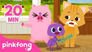 La Hormiguita y más canciones infantiles | Rondas Infantiles | Animales de la Granja de Pinkfong