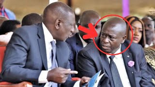 RUTO ARGUES WITH GACHAGUA! See how they were chatting as they left studium after madaraka day event