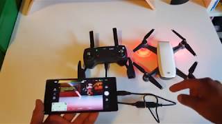 How to: Connect Controller to DJI SPARK with OTG!!