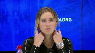 Elina Svitolina: "I need to improve everything" | US Open 2019 SF Press Conference