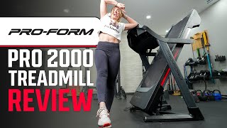 ProForm Pro 2000 Treadmill Review: Pro 9000 With a Smaller Screen!