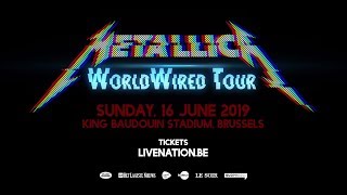 Metallica: 'Worldwired Tour' on Sunday 16 June 2019 at the King Baudouin Stadium, Brussels