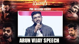 Arun Vijay Awesome Speech @Nawab Grand Pre Release Event ||  Mani Ratnam || A.R Rahman
