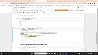 Python Programming Session 5- T & P Cell GRIET