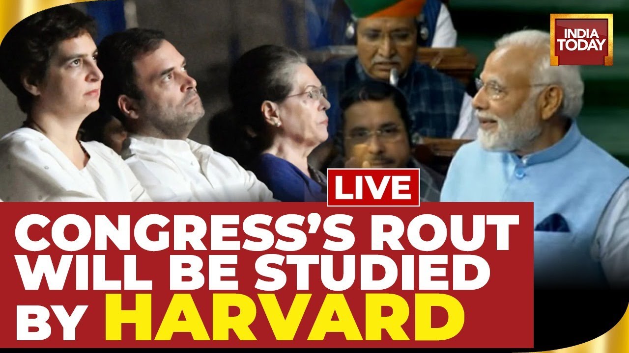 Watch PM Modi Full Speech LIVE: PM Modi Parliament Speech|Congress's ...