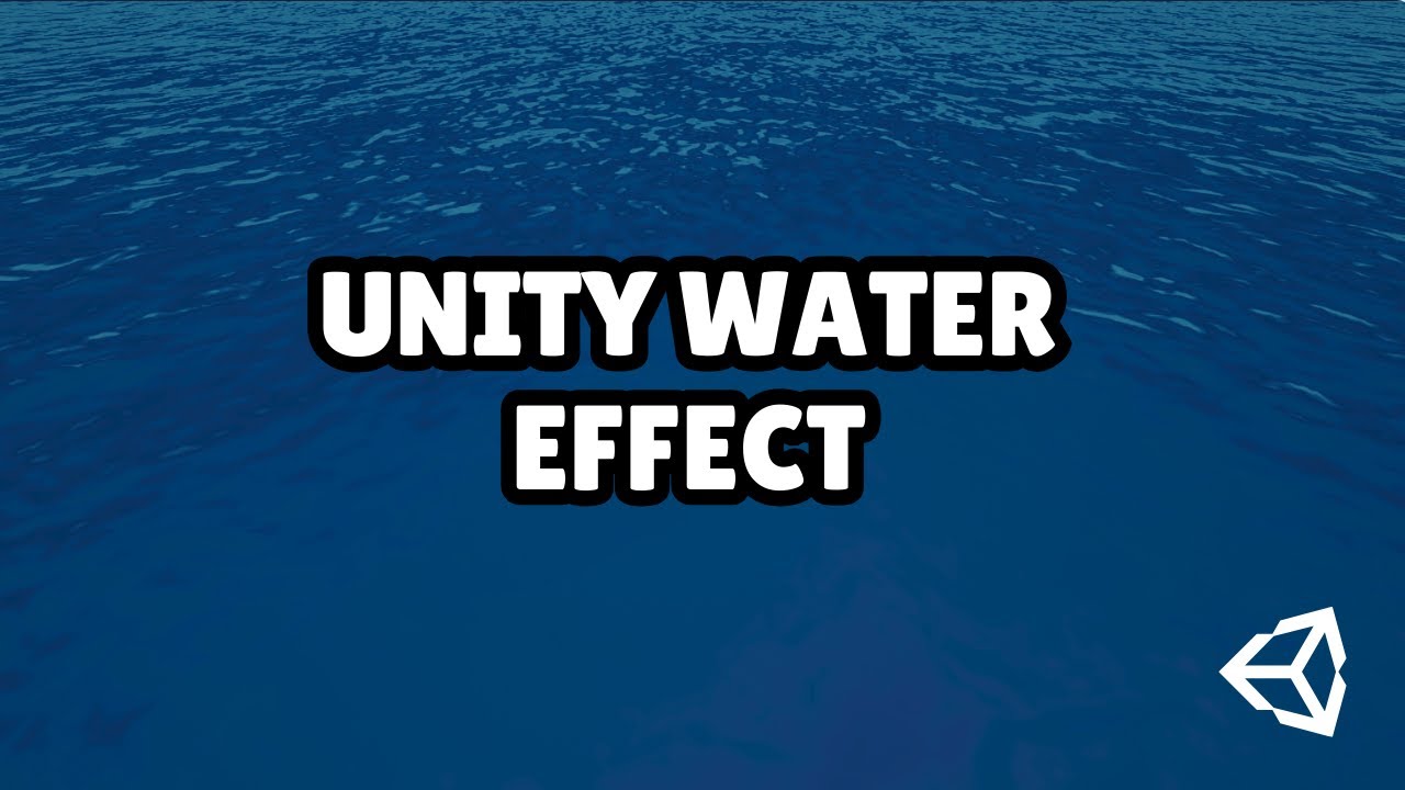 Simple Water Shader Unity 3d Youtube