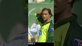 Shoaib Akhtar vs Sachin Tendulkar at Karachi 1st ODI, 2004 #Shorts