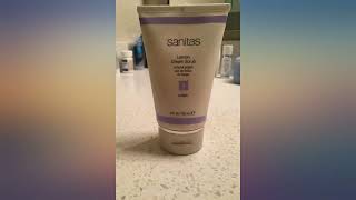 Sanitas Skincare Lemon Cream Scrub, Dual Action Manual Exfoliant, 4 Ounces review