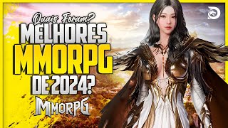 OS MELHORES MMORPG de 2024! As Minhas Recomendações!