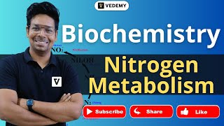 Nitrogen Metabolism | Biochemistry | By Virendra Singh | CSIR | GATE | DBT | ICMR | CUET | ICAR |