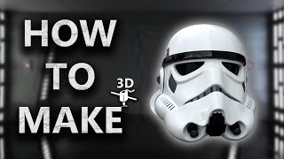 How To Make A Stormtrooper Helmet (3D Printed)