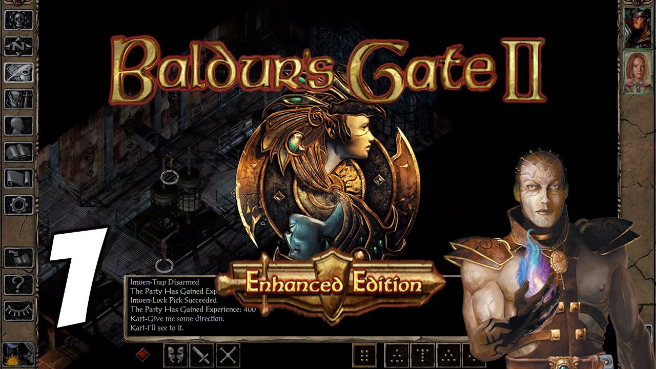 Let's Play Baldur's Gate II: Enhanced Edition [Part 1] - The Great ...