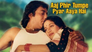 Aaj Phir Tum Pe Pyar Aaya | Dayavan | Vinod Khanna | Madhuri Dixit | Pankaj Udhas | Anuradha Paudwal