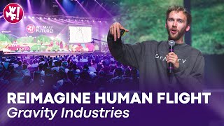 Reimagine Human Flight - Sam Rogers from Gravity Industries at WMF2023