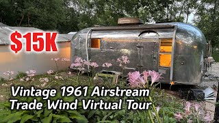 Vintage 1961 Airstream Trade Wind Virtual Tour (FOR SALE in Chicago, IL)