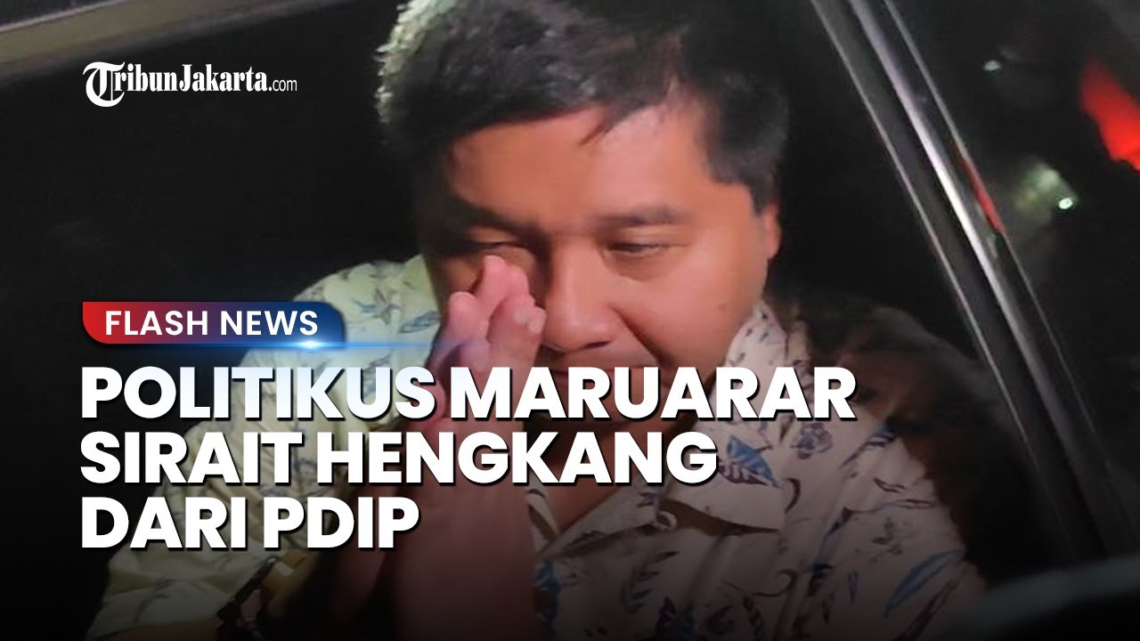 Hengkang Dari PDIP, Politikus Senior Maruarar Sirait Pilih Ikut Langkah ...