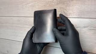 Кожаный кошелек своими руками, ручная работа,повтор изделия.DIY leather wallet, handmade