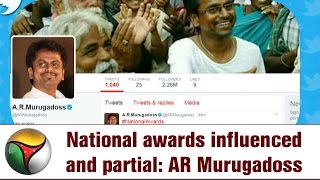 National awards influenced and partial: AR Murugadoss