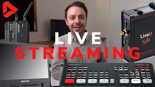 Event video recording kit - Live streaming and live editing. Portable + affordable!