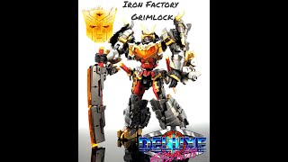 Transformers Iron Factory Legends Samurai Daishogun Boohmaru (Grimlock)