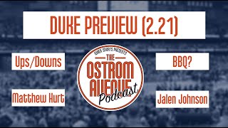 Syracuse @ Duke Preview With David Shumate | Ostrom Episode 53