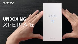 Unboxing: Sony Xperia 1 III