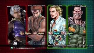 TTT2 Steve / Jack-6 vs Violet / Hwoarang / Lee #3