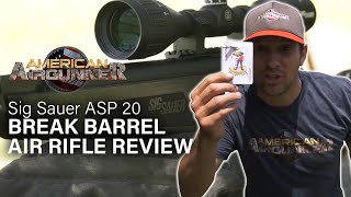 Sig Sauer ASP 20 Break Barrel Airgun Review