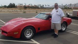 1981 Corvette factory alarm system demonstration