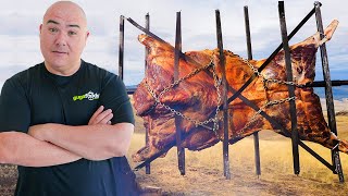 I cooked a 2000lbs Bison like a chicken