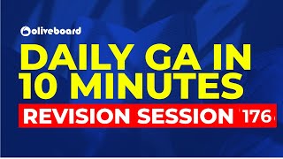 Daily GA in 10 Minutes | Banking Awareness | Current Affairs | IBPS PO | SBI PO | Session 176