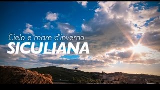 Siculiana - Cielo e mare d'inverno.