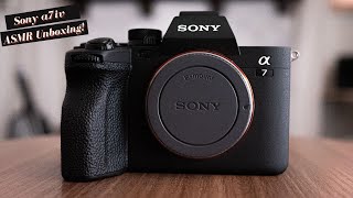 Sony A7iv Quick Unboxing