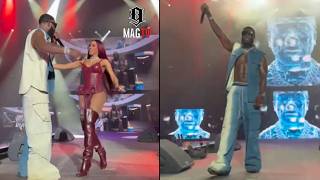 Gucci Maine Brings Out Wife Keyshia Ka'oir During "Birthday Bash" Performance In Atlanta! 🎤