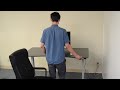 electric adjustable height standing desk by ergo elements intro video