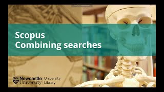 Scopus Combining Searches