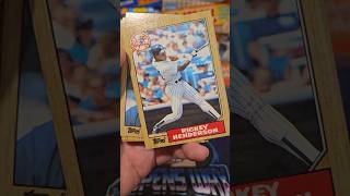 1987 Topps Baseball Cards Wax Pack Opening