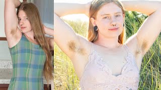 Hairy Armpits Girl River Grey Biography Video | Beautiful Armpits Hair Women | Underarm Hair